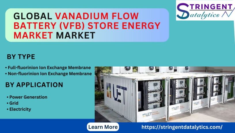 Vanadium Flow Battery (VFB) Store Energy Market